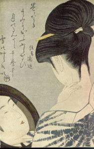 Utamaro woman ukiyo-e
