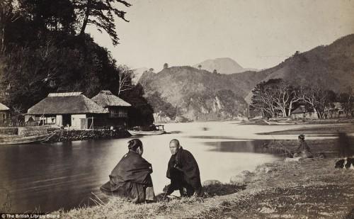 Photography by Wilhelm Burger 1869 near Yokohama Japan