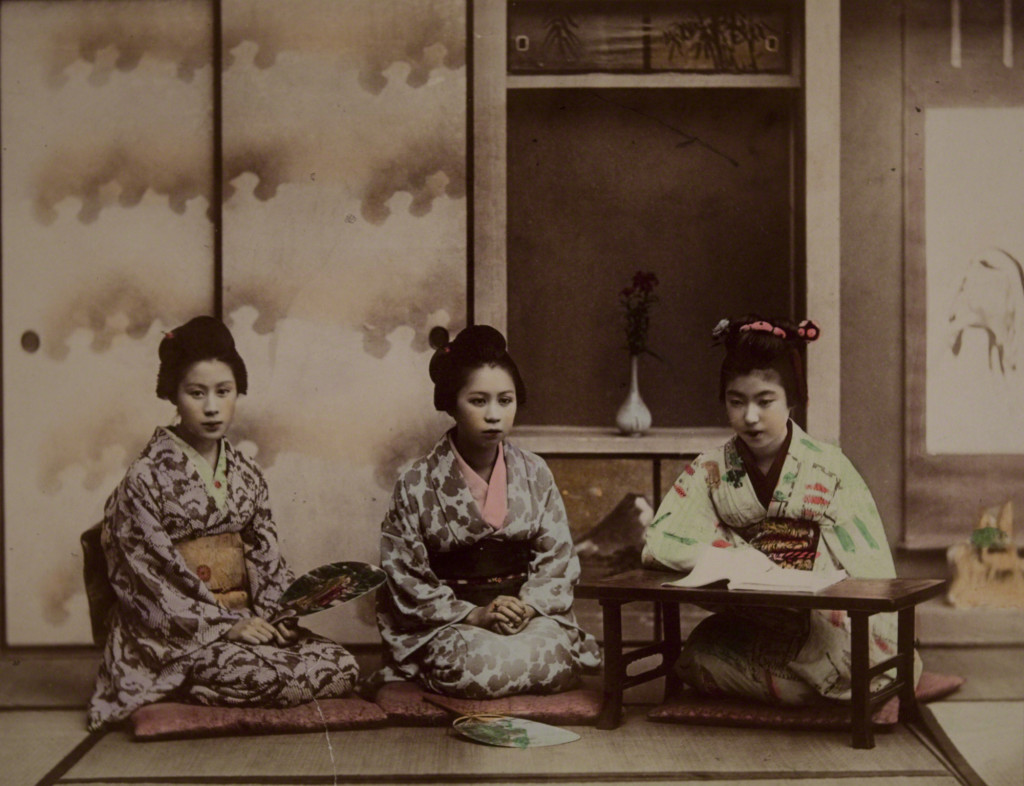 Teaching Songs by Kusakabe Kimbei c. 1890