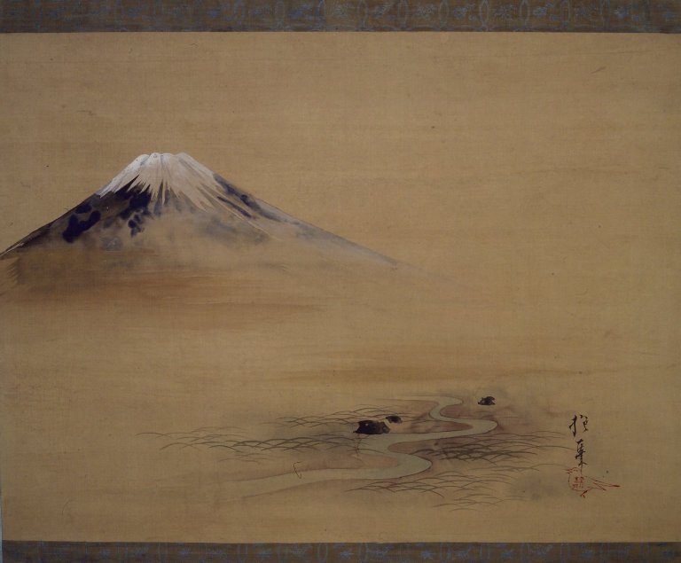 Brooklyn_Museum_-_Painting_of_Mount_Fuji