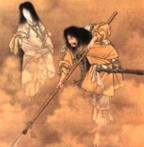 Izonagi no Mikoto in Shinto's creation myth