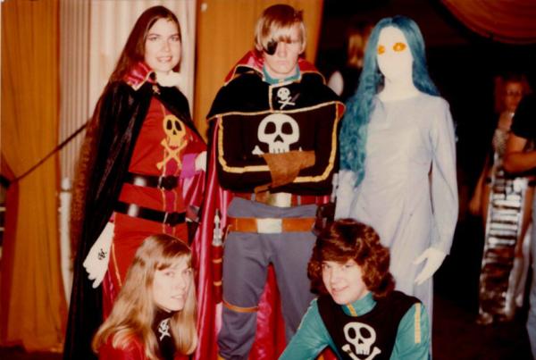 Karen Schaubelt's historic first cosplay group.