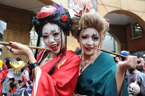 Halloween in Japan Rie Ishii/Agence France-Presse/Getty Images