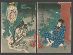 Oiwa O'iwa Iemon yotsuya kaidan ukiyoe