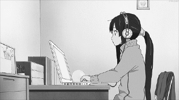 anime-girl-writing