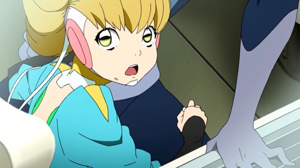 Adelie is one of the more memorable and cute characters Space Dandy encounters.