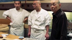 Jiro Ono and his sons