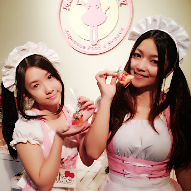 Maids in New York. From Maid Cafe NY's Facebook page