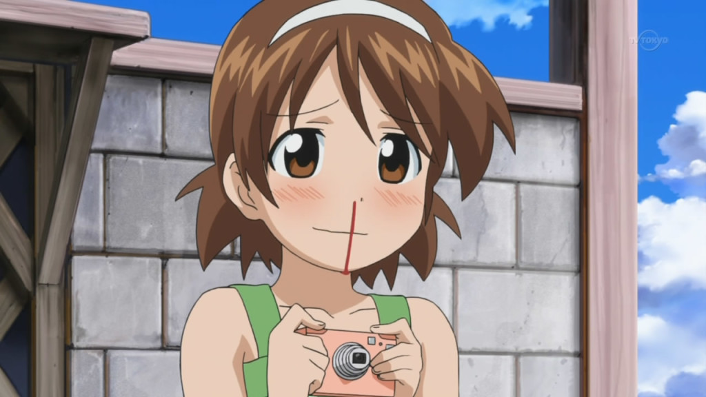 shinryaku_ika_musume_season_2-04-sanae-nose_bleed-camera-pervert