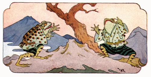 The Two Frogs A Japanese Folktale Japan Powered