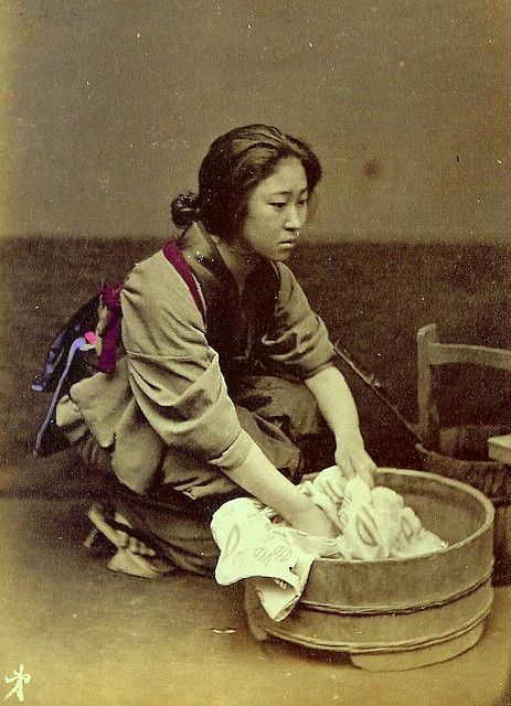Wash Day c. 1870