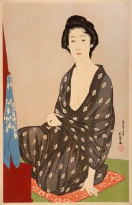 Woman in Summer Garment. Goyo Hashiguchi. c. 1920