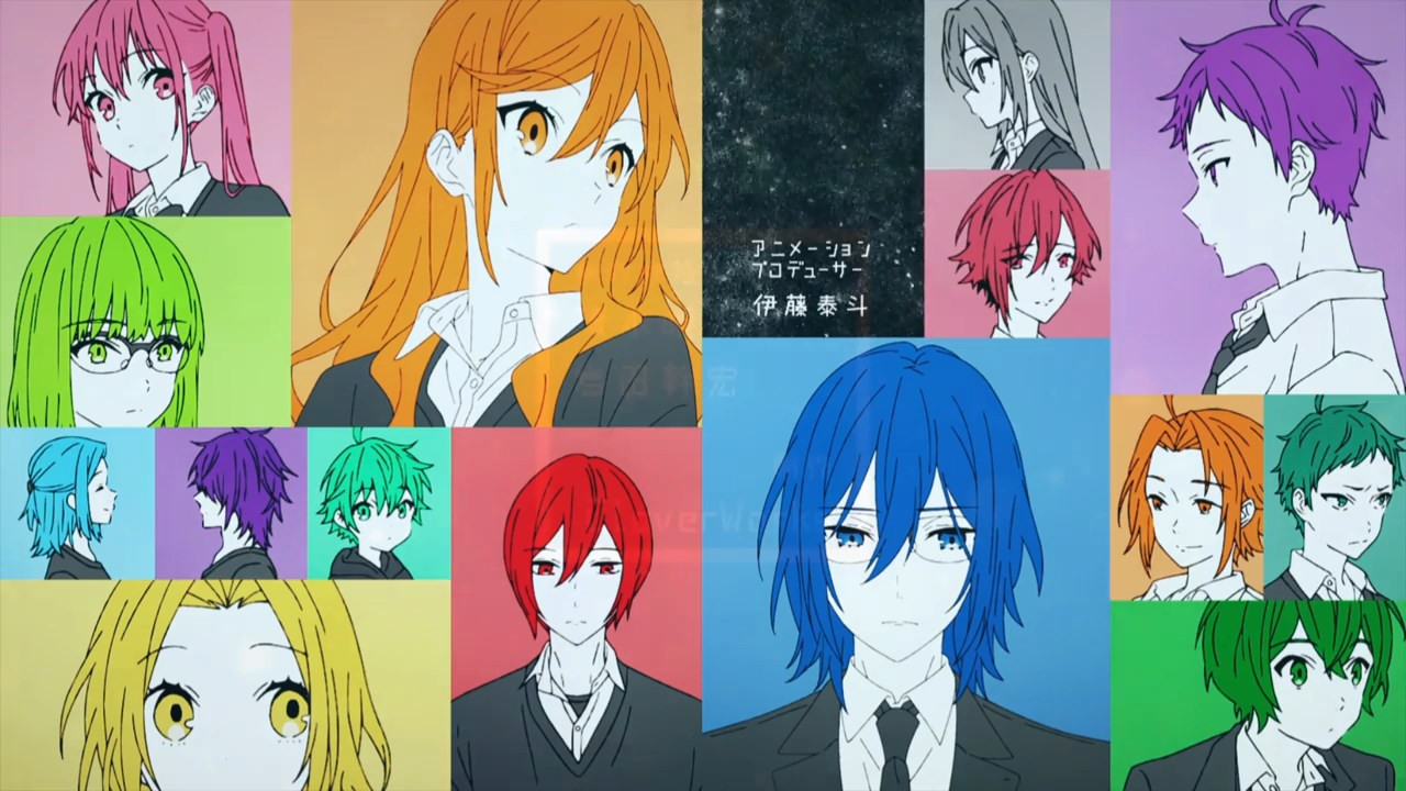 Characters appearing in Horimiya Anime