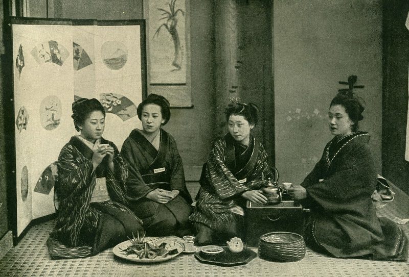 Japanese women a scant 117 years ago.