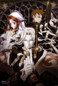 Esther Blancett, Abel Nightroad, Tres Iques. trinity blood poster