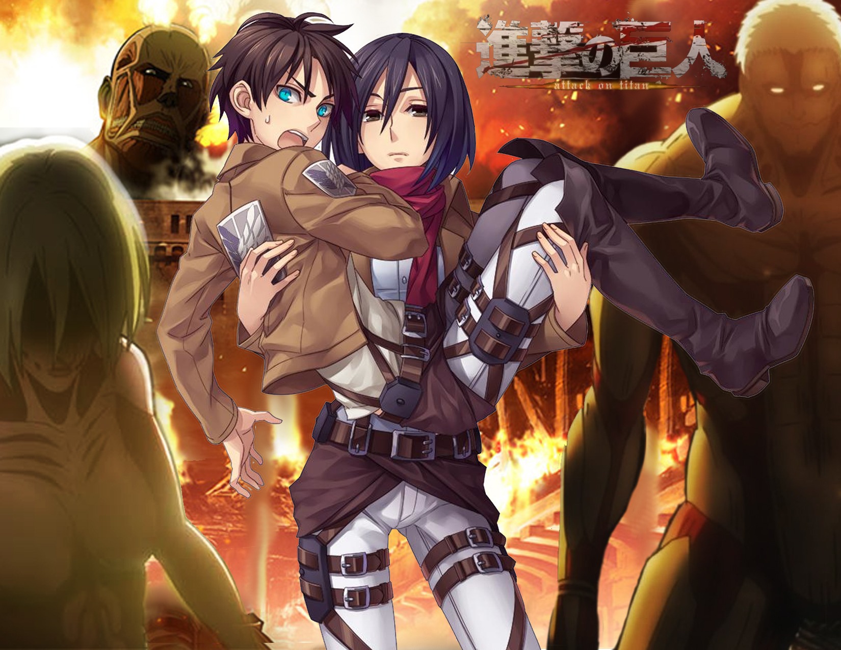 Attack on Titan (Shingeki no Kyojin)  Attack on titan anime, Attack on  titan, Anime