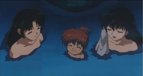 What are the ages of Kagome, Shippo, Miroku, and Sango in InuYasha