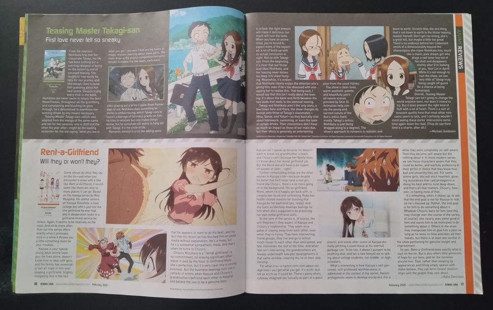 Otaku Usa The Physical Anime And Manga Magazine Japan Powered