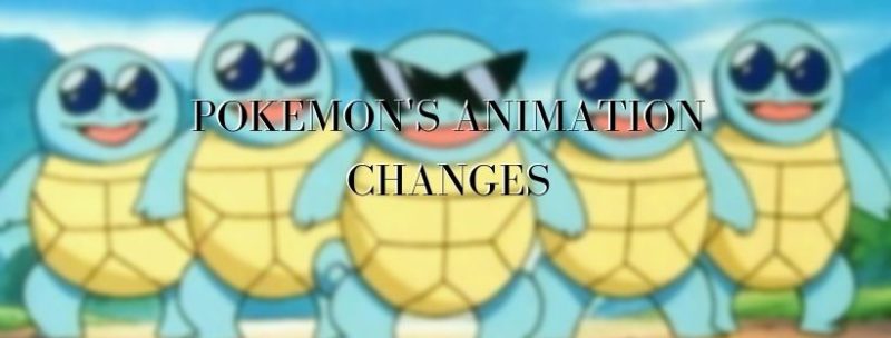changes to pokemon's animation style