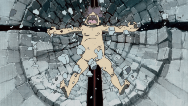 The first fan service scene in Kill la Kill